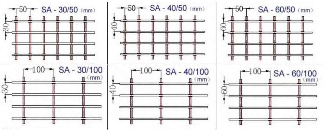 Flat aluminum grating