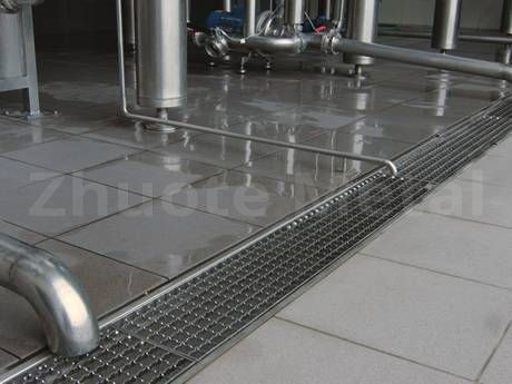 Galvanized Serrated steel grating