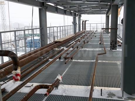 Galvanized steel grating Galvanized steel grating