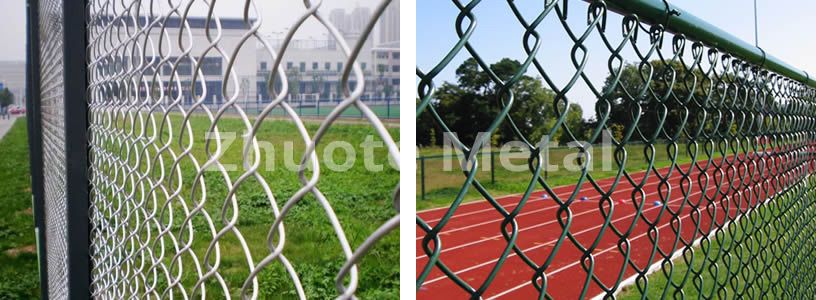 Chain link fence Chain link fence