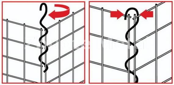 Welded gabion box Welded gabion box