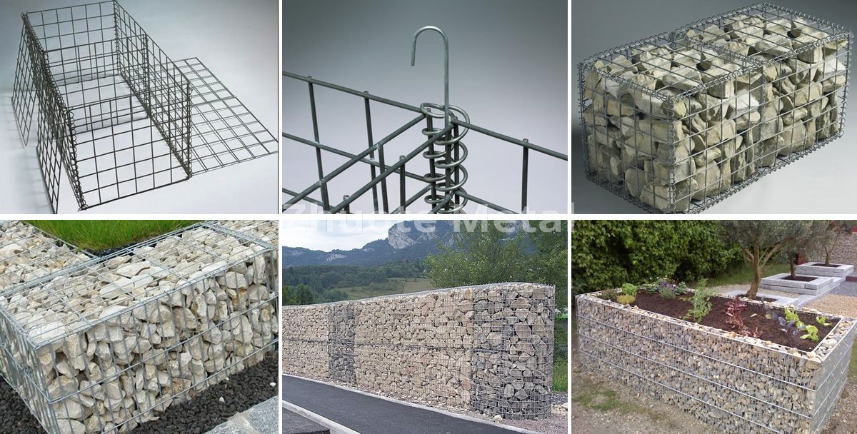 Welded gabion box Welded gabion box
