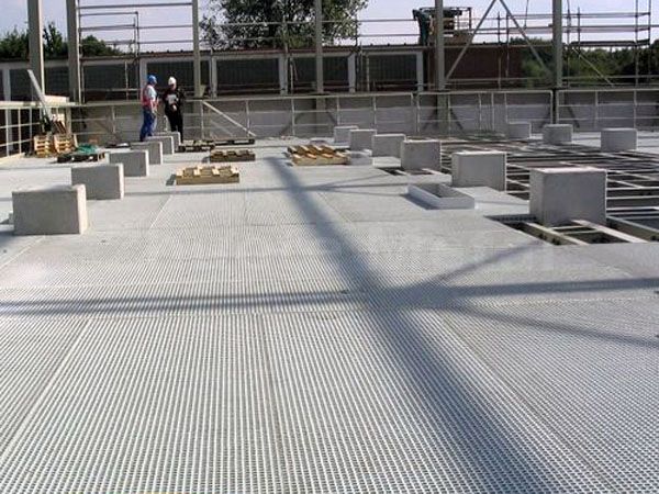 Steel Grating Roof application