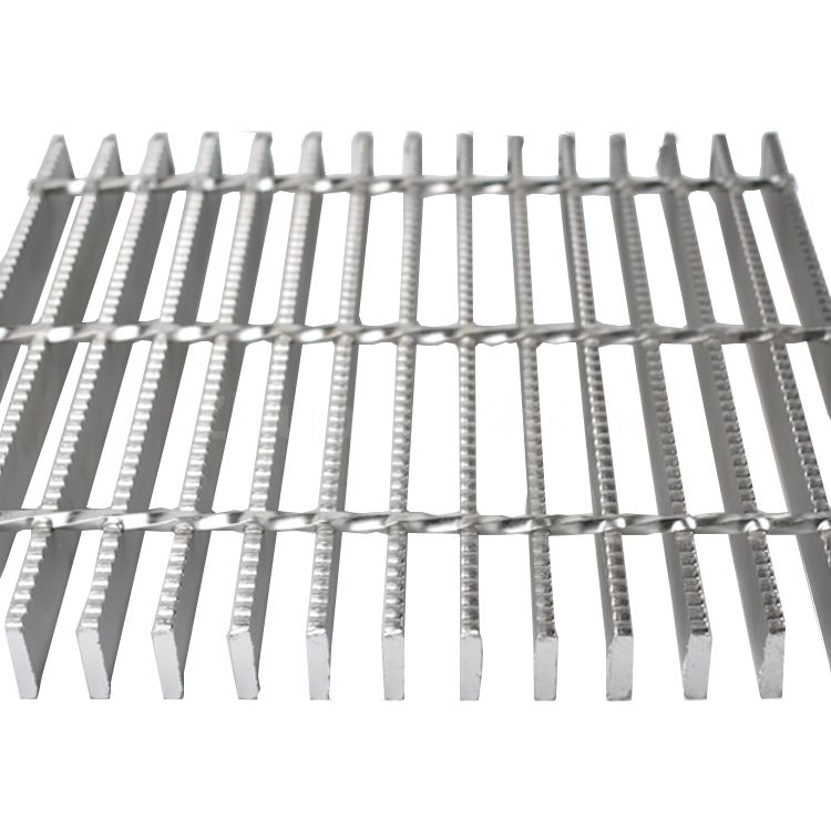 Galvanized Serrated steel grating Galvanized Serrated steel grating