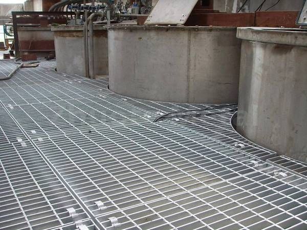 Galvanized steel grating Galvanized steel grating