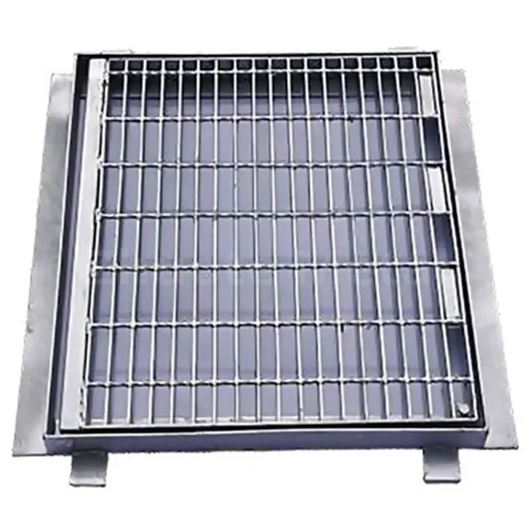 Frames steel trench grating