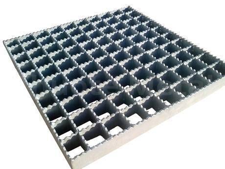 Serrated Press-Locked Steel Grating