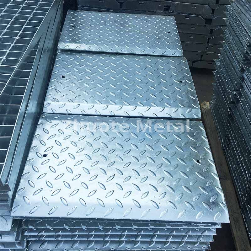 Compound steel grating