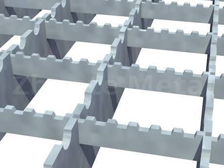 Serrated Press-Locked Steel Grating