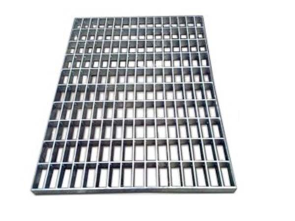 Unframed steel grating doormat